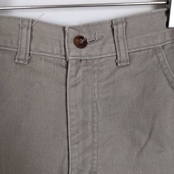 Vintage high rise unisex cotton cargo shorts size 27 " - Picture 4 of 6